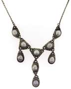 Sterling Silver Pearl Drop Necklace