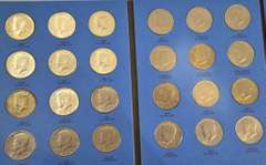 Estate Lot of Kennedy Half Dollar Books