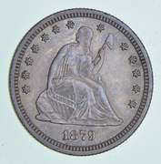 1879 Seated Liberty Quarter