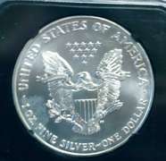 1998 NGC MS69 Silver Eagle