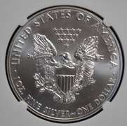 2011 NGC ER MS69 Silver Eagle 25th Anniversary