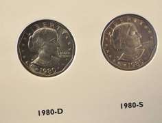 Littleton Susan B Anthony Dollars Complete Set 1979-1981, 1999