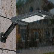 60 LED Remote Control Solar Wall Lamp Waterproof