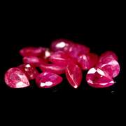 Heated only! 8.84ct violet red Ruby set