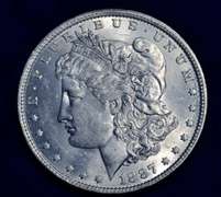 1887 O UNC Morgan Dollar