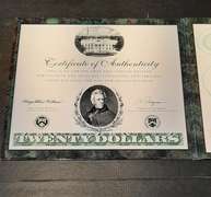 1996 $20  White House Premium Portfolio1996 $20  White House Premium Portfolio1996 $20  White House Premium Portfolio1996 $20  White House Premium Portfolio