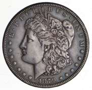 1879-CC Morgan Silver Dollar