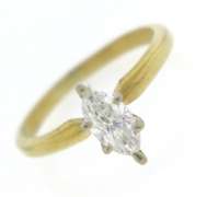 Fabulous .58ct Marquise Diamond Ring