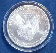 1999 Colorized American Silver Eagle