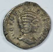 Near Mint Julia Domna Roman Silver Denarius, 211-217 AD