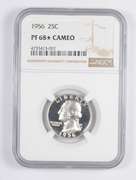 PF68* CAM 1956 Washington Quarter - STAR GRADE PQI - Graded NGC