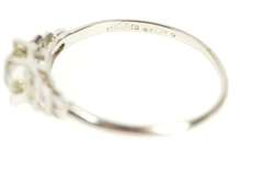 Platinum 1.05 Ctw Art Deco Diamond Engagement Ring