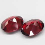 Amazing! 2.83ct pair of 8x6mm untreated Garnets