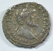 Nice Antoninus Pius Roman Silver Denarius, 138-161 AD