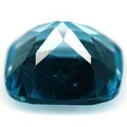 Vivid! 8.79ct radiant cut Swiss blue Topaz