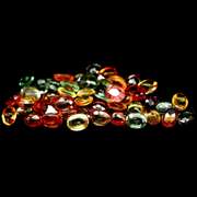 Heated only! 8.84ct fancy color Sapphire set