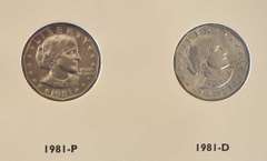 Littleton Susan B Anthony Dollars Complete Set 1979-1981, 1999