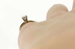 14K Yellow Gold 0.31 Ct Marquise Diamond Solitaire Engagement Ring