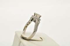 14k gold ladies diamond engagement ring 1.50 carats