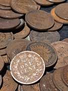 90 Indian Cents