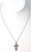 Sterling Silver Cross Necklace