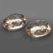 Gorgeous! 3.49ct set of untreated Morganite