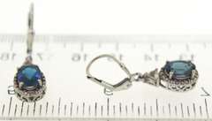 Sterling Silver Opal And Pink Saphires Ring