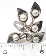 Sterling Silver Pearl Ring