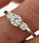 Sterling Silver Opal And Pink Saphires Ring