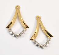 Tasteful Diamond Earring Enhancers