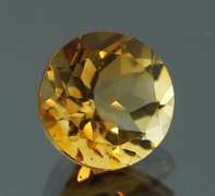 Glittering 1.83ct unheated Citrine solitaire