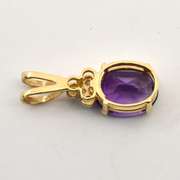 Bright Purple Amethyst Pendant