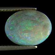 Very rare 3.28ct Lightning Ridge Black Opal