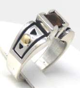 Sterling Silver Navajo Citrine Ring