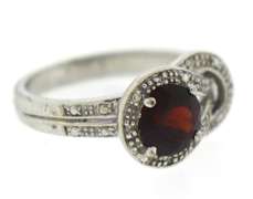 Sterling Silver Gemstone Ring