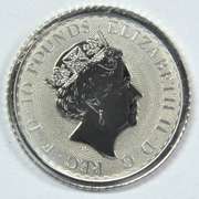 Pristine Gem BU 2021 pure Platinum 10 Pound Britannia