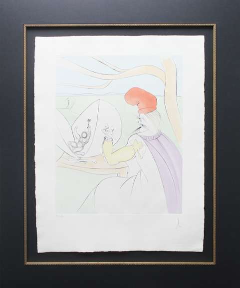 SALVADOR DALI MOMOTARO (PEACH BOY) 1974