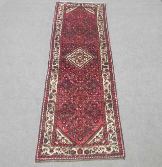 Semi Antique Persian Hosseinabad 11.4x3.8