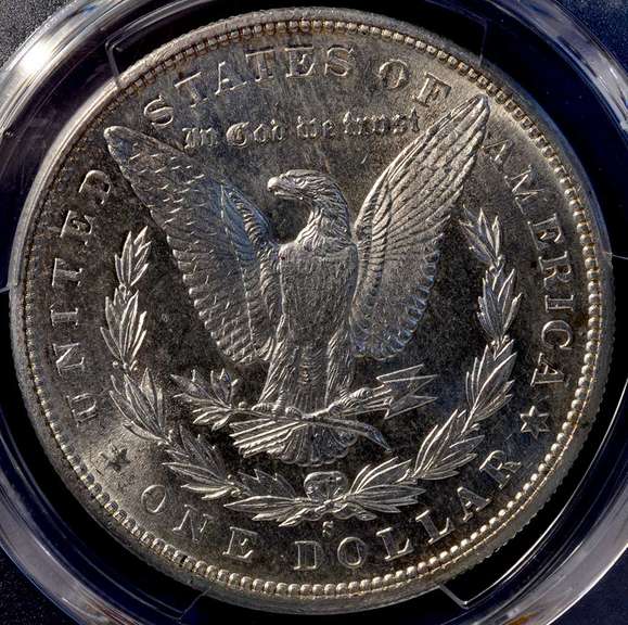 1881-S Morgan Silver Dollar PCGS MS62.