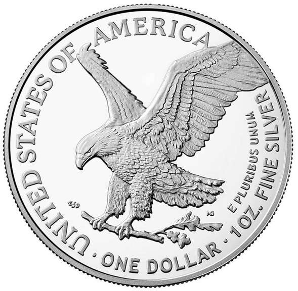 2021 Type 1 American Silver Eagle Uncirculated.