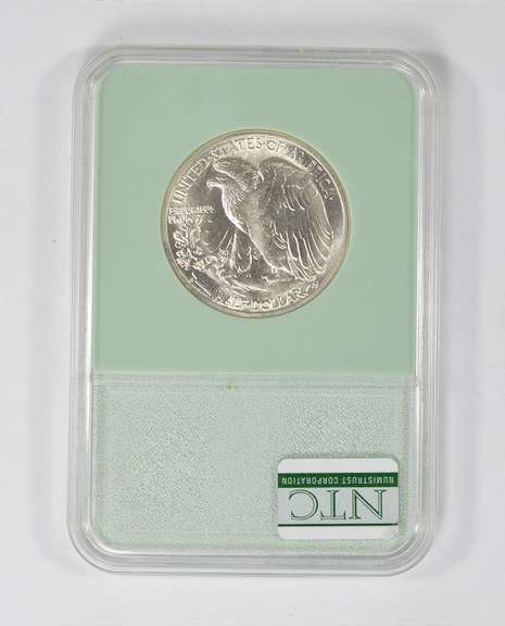 MS67 1943-S Walking Liberty Half Dollar - NTC Graded