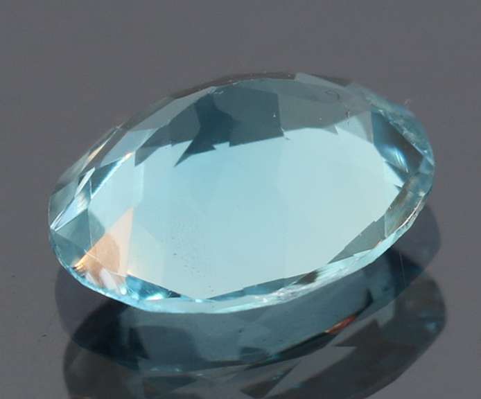 Classic Oval 3.41ct Swiss Blue Topaz