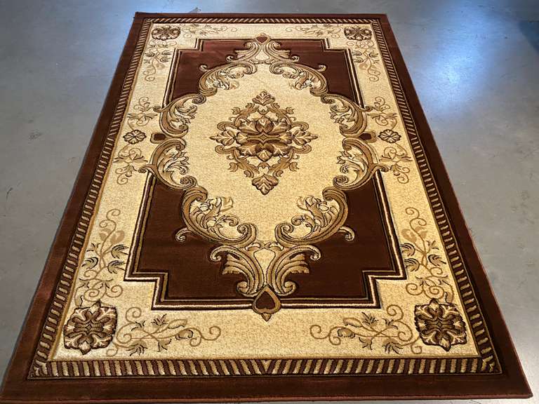Timeless French Aubusson Design Rug 6x8