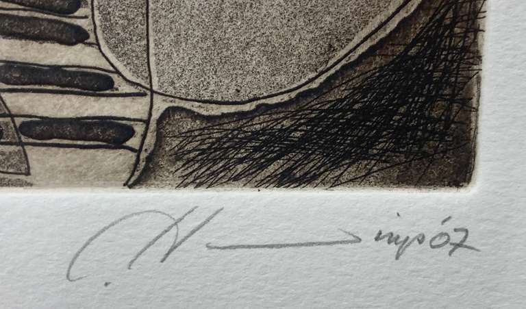 Joseph Holston Limited Edition Etching