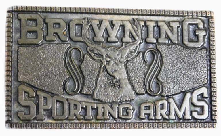 Browning Sporting Arms Belt Buckle