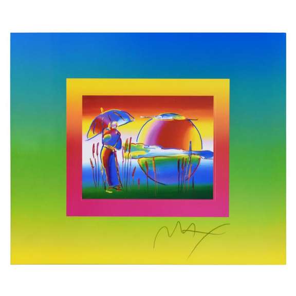 Rainbow Umbrella Man on Blends
