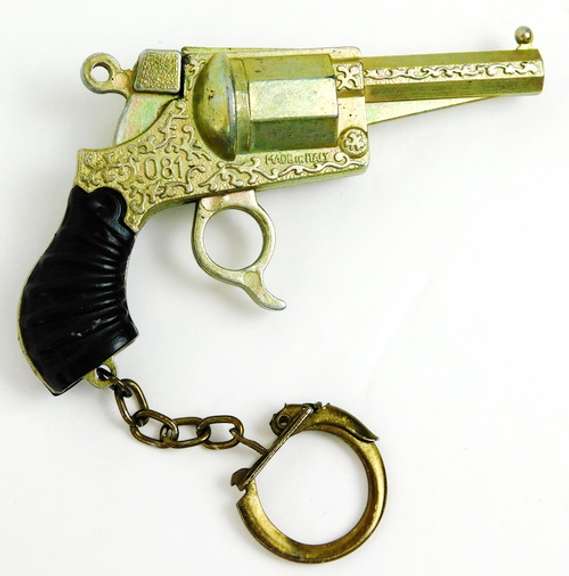 Vintage Italian Miniature Blank Firing Pistol - MAM-081