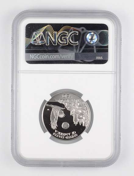 PF70 UCAM 1998-W $50 1/2 Oz .999 Platinum American Eagle - Graded NGC