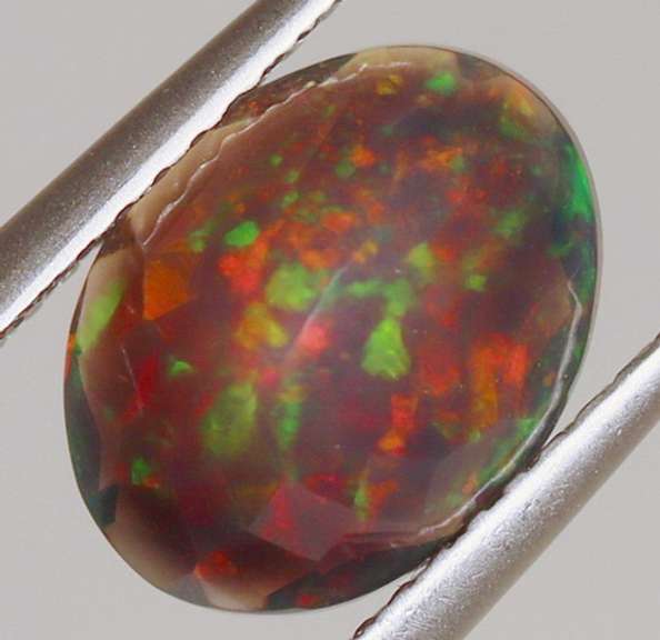 Silky 1.83ct micro honeycomb flashing Black Opal
