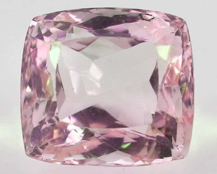 Heavy flashing! 33.77ct Rose de Franc Amethyst
